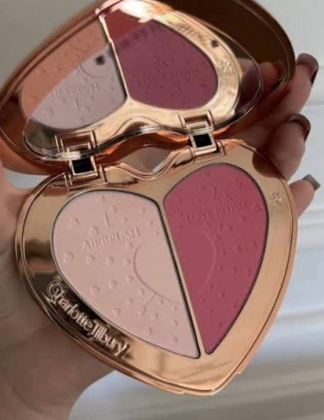 پلت رژگونه قلبی شارلوت charlotte tilbury