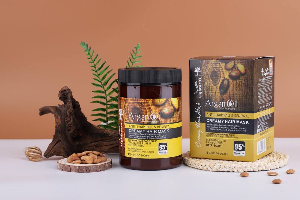 ماسک مو لایتنس 95 درصد روغن آرگان اورجینال
